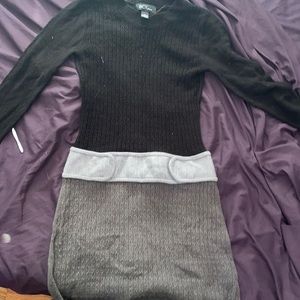 It has a snug fit to body. For causal and formal